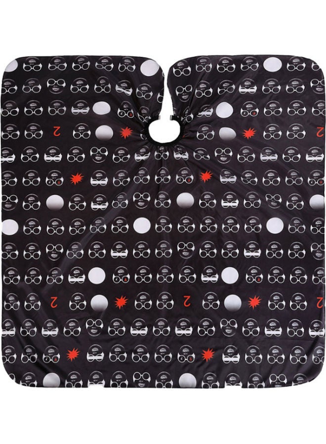 NIBEMINENT Hair Cutting Cape Salon Barber Apron Black - Image 3