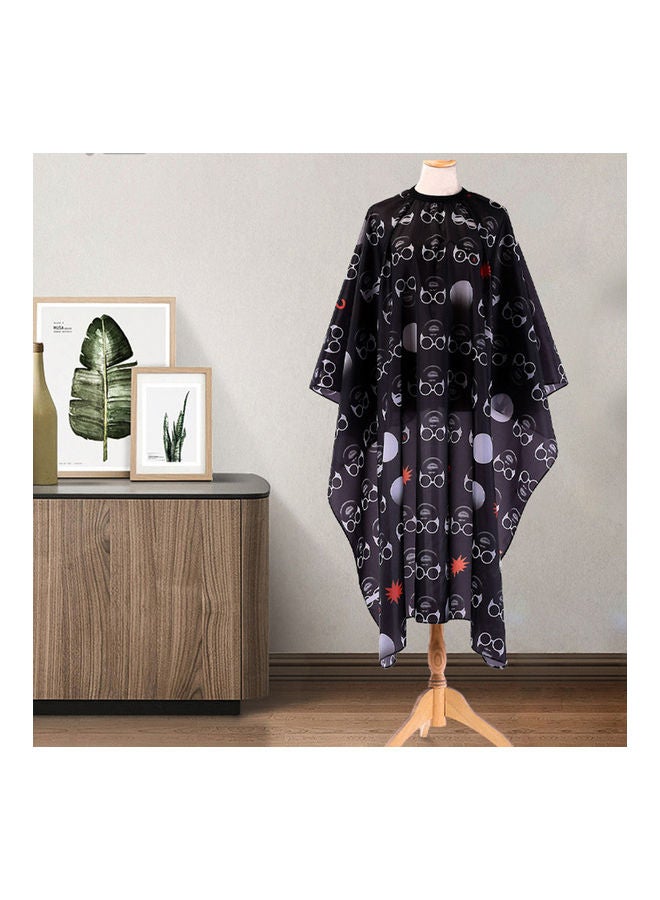 NIBEMINENT Hair Cutting Cape Salon Barber Apron Black - Image 2