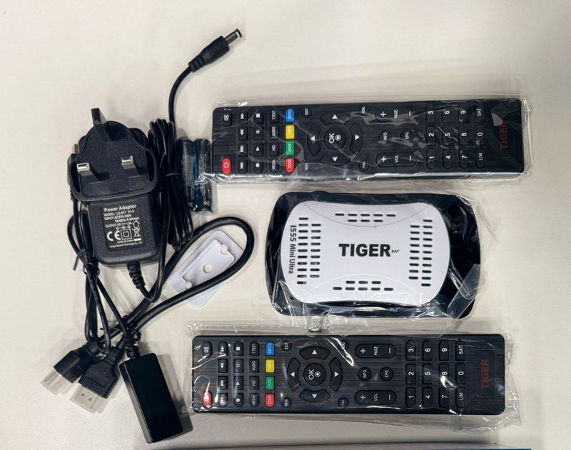 TIGER SAT 555 FULL HD DIGITAL SATELITE RECEIVER With 2 Remote - Image 3