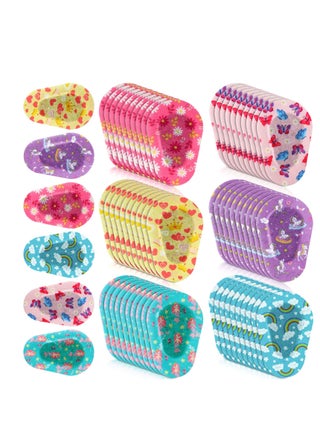 Adhesive Eye Patches, 60 Pcs Kids Girls Eye Patches Toddler, Eye Patches Bulk, Eye Patch Fabric Breathable, Fun Cute Designs Cotton Adhesive Bandages, for Kids Light Blocking 6 Styles - pzsku/ZAB723B17CE7265C06DA7Z/45/_/1734848044/8eceb83e-6ead-4845-a284-f8ff11b44a95