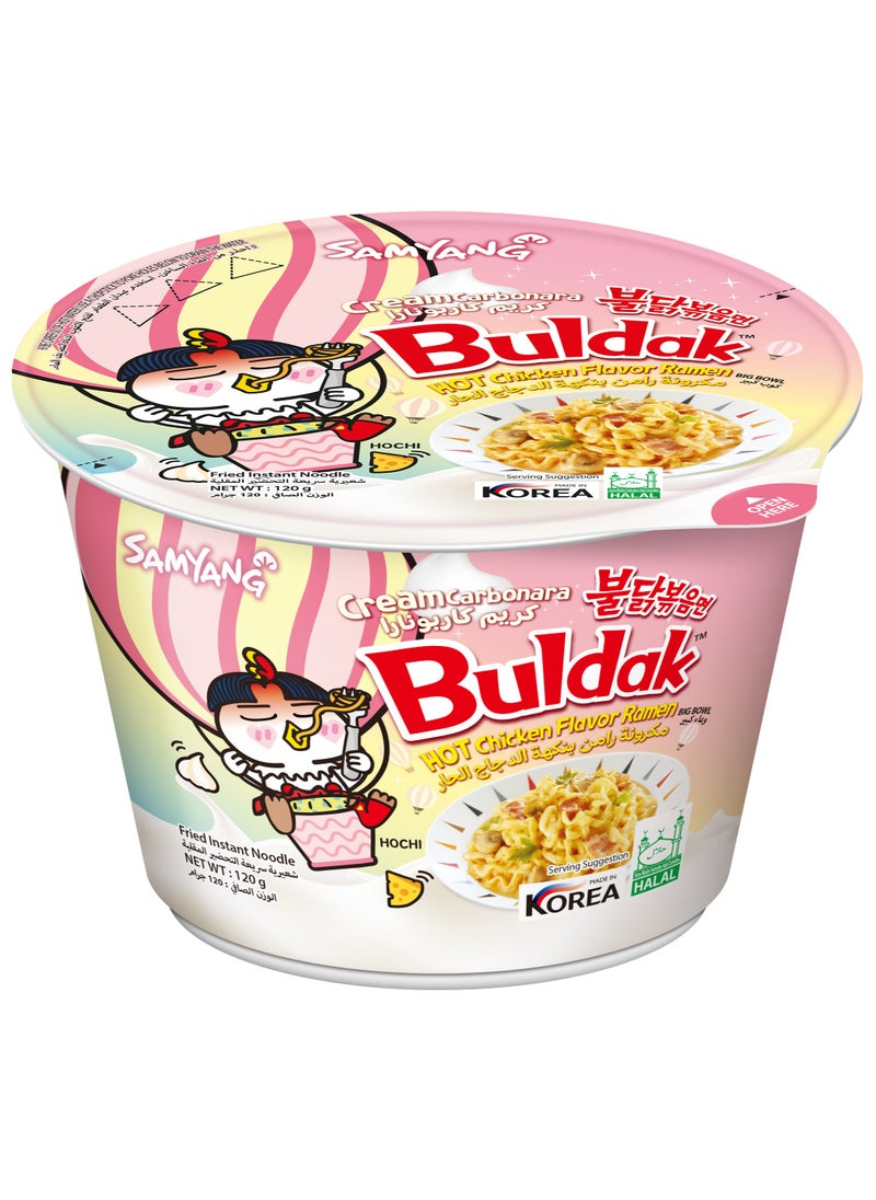 Samyang Buldak Ramen Cream Carbo Big Bowl 120g  - Image 1