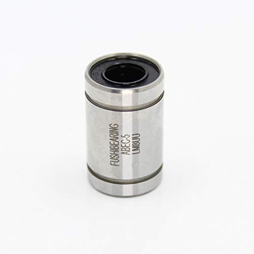 FUSHIBEARING 3D Printer CNC Parts Linear Bearings Set for JGAurora A5/A5S/A1/A3S LM08UU Bearing Pack of 4PCS (LM8UU(8x15x24)) - Image 3