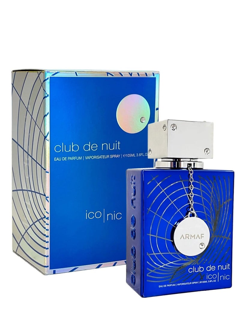 أرماف عطر كلوب دي نوي بلو ايكونيك او دي بارفان 105مل - Image 2