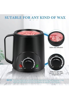 Joyeworld Wax Warmer, Mini Waxing Kit Wax Warmer for Hair Removal, Portable Hard Wax Kit with 14oz Hard Wax Beads, Professional Wax Machine for All Hair Types, Legs Face Armpit  - Image 2