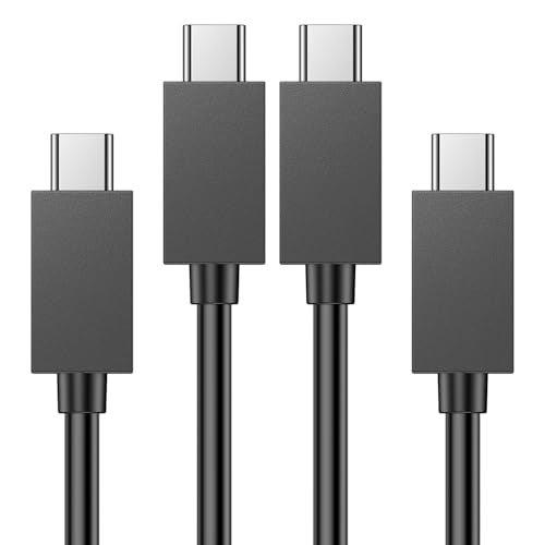 KOOWOD PS5 Controller Charger – 2 Pack 5FT OEM Original 3A Fast Charging Cable USB C to USB C Data Cord Wire Accessories for Playstation 5 DualSense, Xbox Series S X Core, Elite Series 2, Switch Controller - Image 1