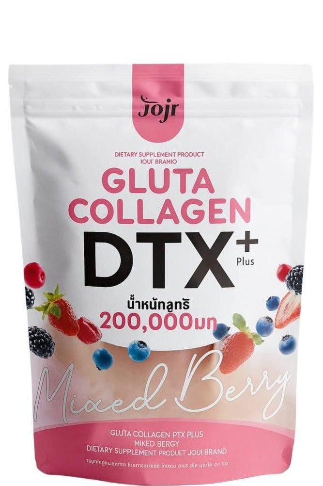 جوجي جلوتا كولاجين دي تي إكس بنكهة التوت المشكل