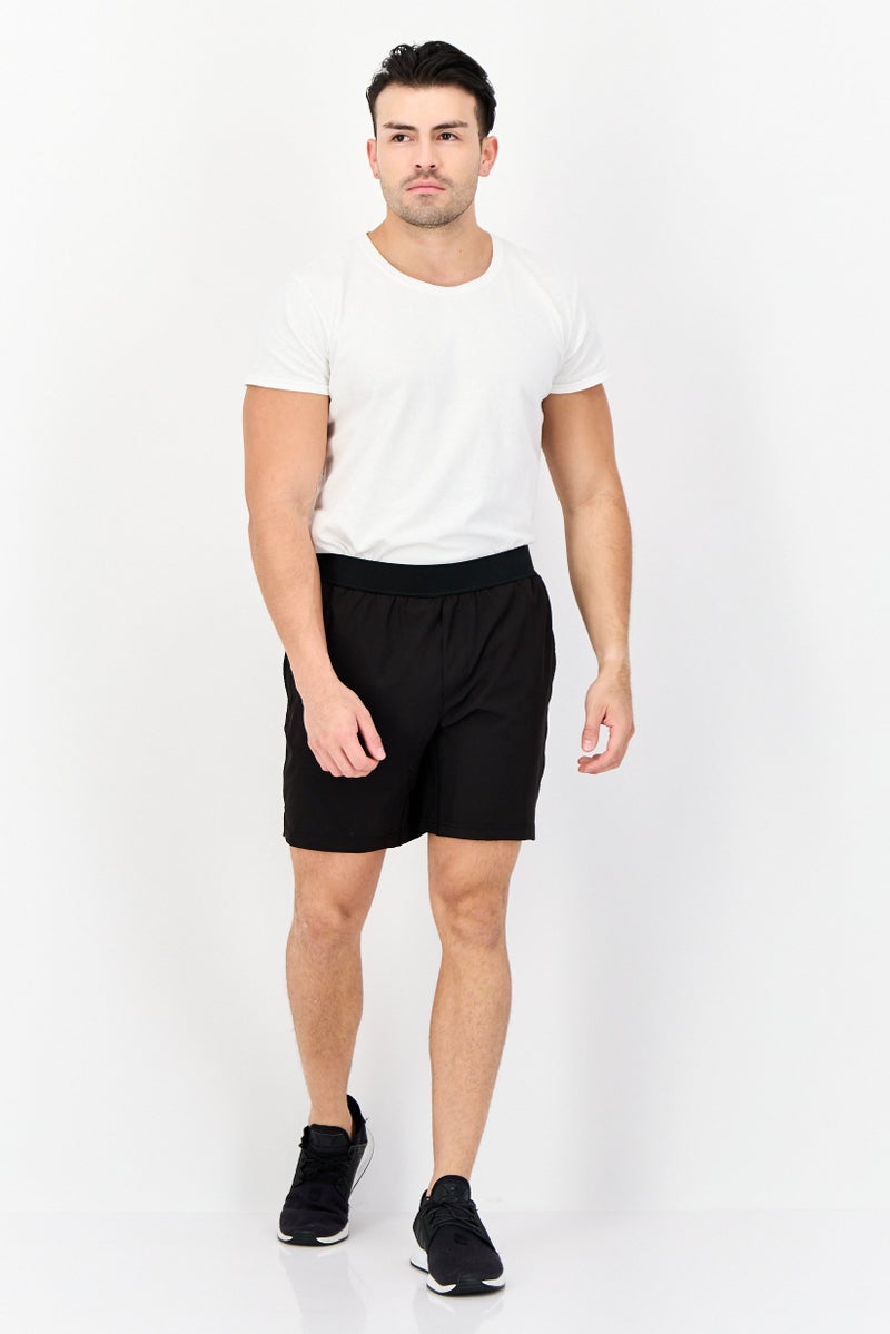 Mister Men 7 Inseam Sportswear Fit Training Shorts, Black - Image 3