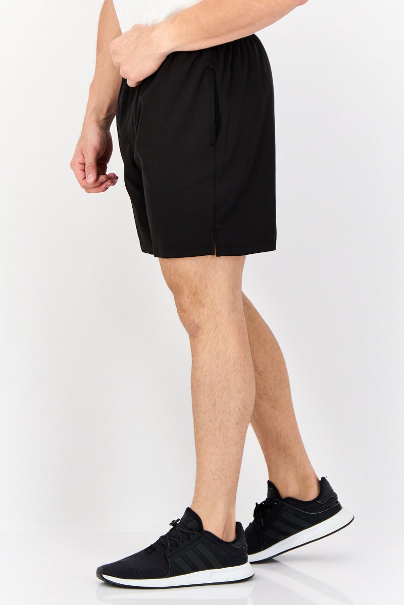 Mister Men 7 Inseam Sportswear Fit Training Shorts, Black - Image 4