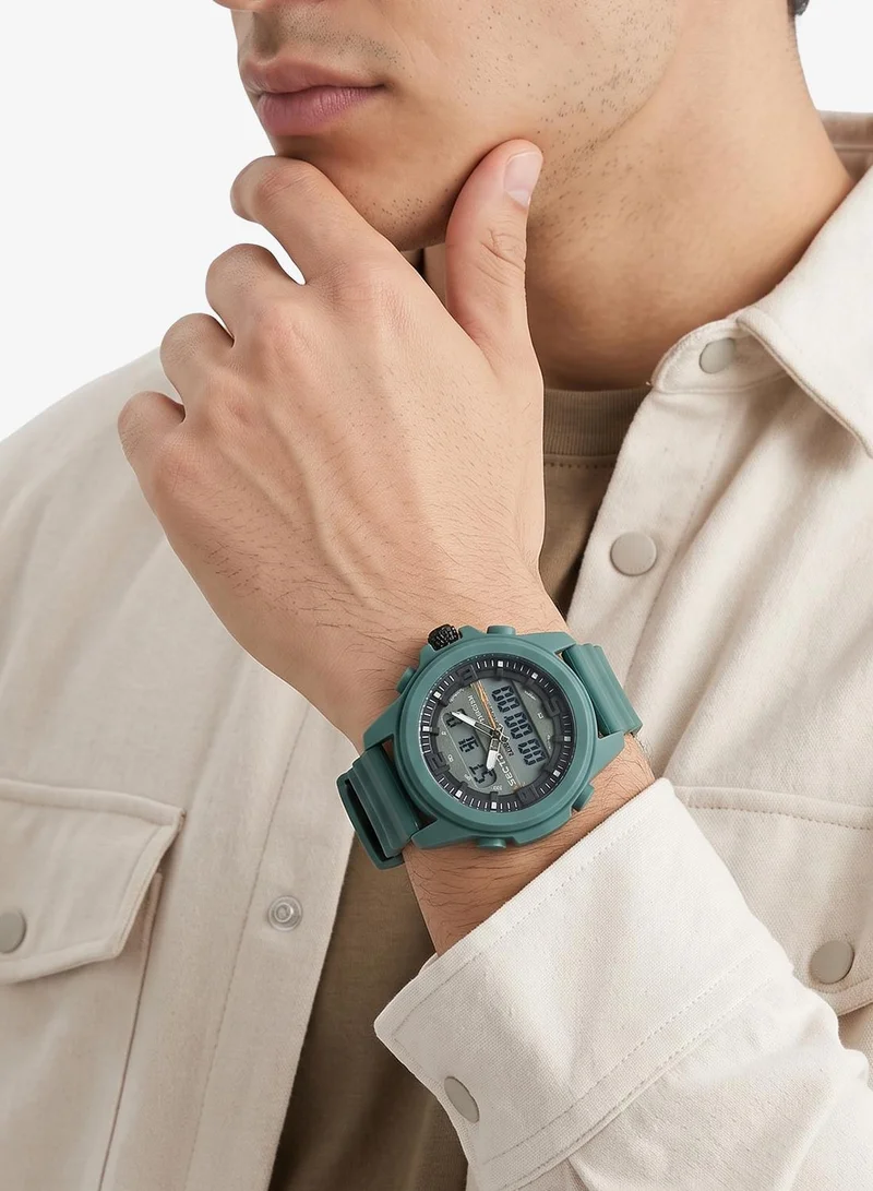 Sector  EX-48 collection Men's Green Silicon watch - R3251302004 for Men | Best Price UAE
