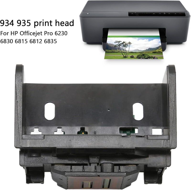 Pilipane Replacement Print Heads, Printer Printhead, 934 935 Printhead Compatible with h0 p Officejet Pro 6230 6830 6815 6812 6835, Printer Replacement Part - Image 2