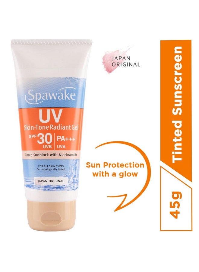 سبا ويك جل واقي من الشمس Uv Skin-Tone Radiant | عامل حماية من الشمس 30 Pa+++ | ملون وغير دهني | توحيد لون البشرة | لجميع ألوان البشرة | 45 جرام - Image 2