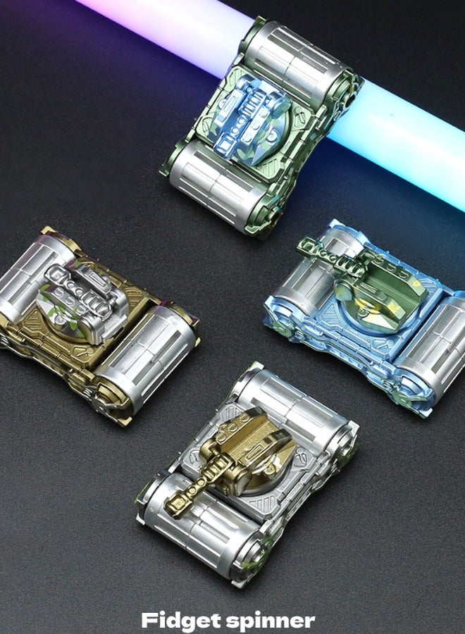 4 Piece Tank Fidget Spinner Set - Image 1