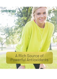 ambrosial Vitamin E 400 Iu Supports Healthy Heart, Skin, Eyes And Anti-Oxidant Health 60 Softgels  - Image 3