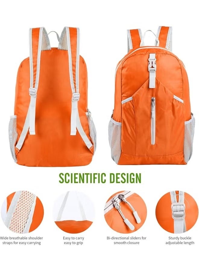 BlueFire Ultralight Foldable Backpack 20-35L – Waterproof, Tear-Resistant, Compact Daypack for Travel, Hiking, Camping, Cycling & Outdoor Adventures | Packable Lightweight Rucksack for Men, Women & Youths - Image 3