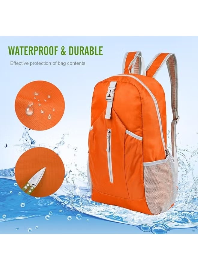 BlueFire Ultralight Foldable Backpack 20-35L – Waterproof, Tear-Resistant, Compact Daypack for Travel, Hiking, Camping, Cycling & Outdoor Adventures | Packable Lightweight Rucksack for Men, Women & Youths - Image 4