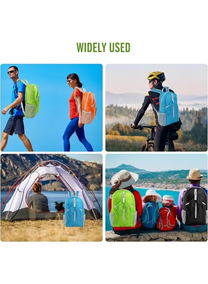 BlueFire Ultralight Foldable Backpack 20-35L – Waterproof, Tear-Resistant, Compact Daypack for Travel, Hiking, Camping, Cycling & Outdoor Adventures | Packable Lightweight Rucksack for Men, Women & Youths - Image 5