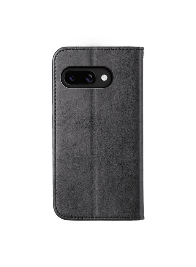 S-TOP Case For Google Pixel 9a Cubic Grid Calf Texture Magnetic Leather Phone Case - Image 3