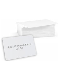Rubik 20pcs IC Type-A RFID Key Cards for RFID Copier/Reader/Writer/Duplicator (IC Type-A 20 Cards) 