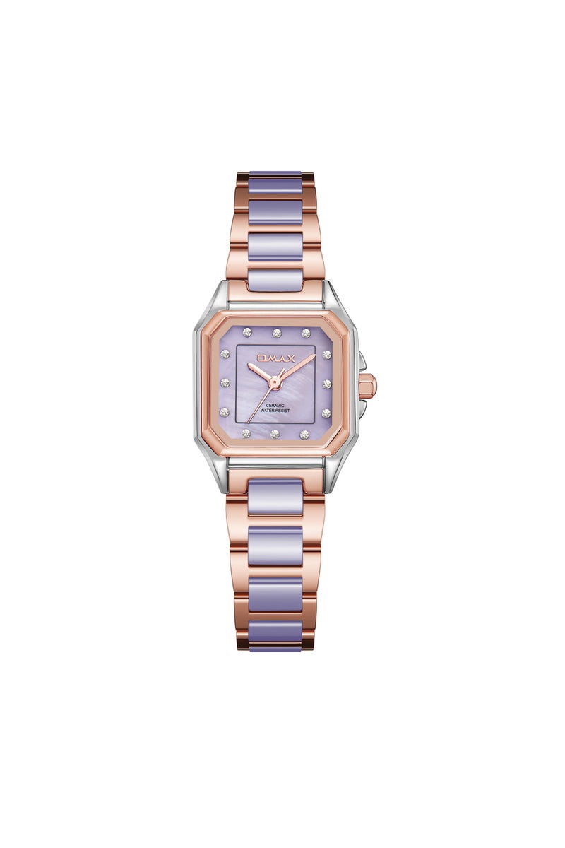 OMAX Women’s Wrist-Watch | Analog | Stainless Steel Band | Elegant Design - Image 1