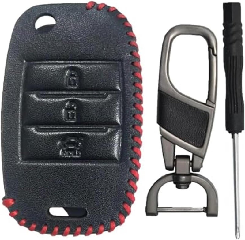 Wivplex 3 Buttons Car Key Fob Cover for Kia - Image 3