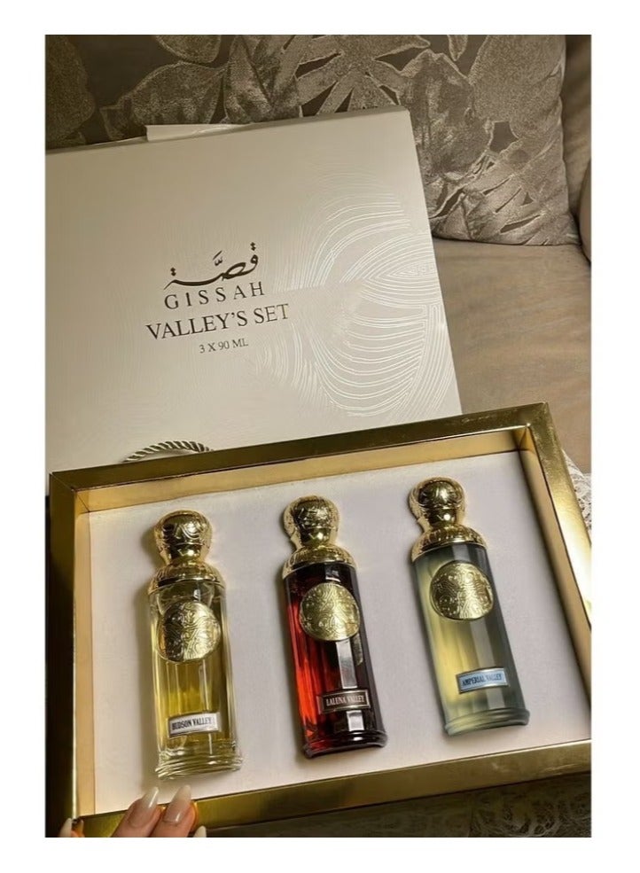 قصة مجموعة عطور قصة ثلاث قطع 90 مل