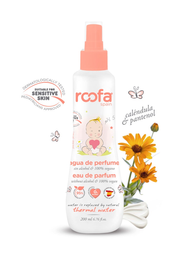 Roofa Spain Eau De Perfume for Babies with Sensitive Skin 200ml  - Image 2