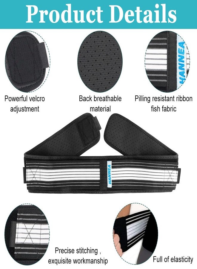 Hannea® Sciatica Pain Relief Belt - Adjustable Lower Back Pain Belt for Women SI Joint Hip Belt, Hip Braces for Hip Pain Relief - Pelvic Support Belt - Trochanter Belt Sacroiliac Belt (M109*9) - Image 3