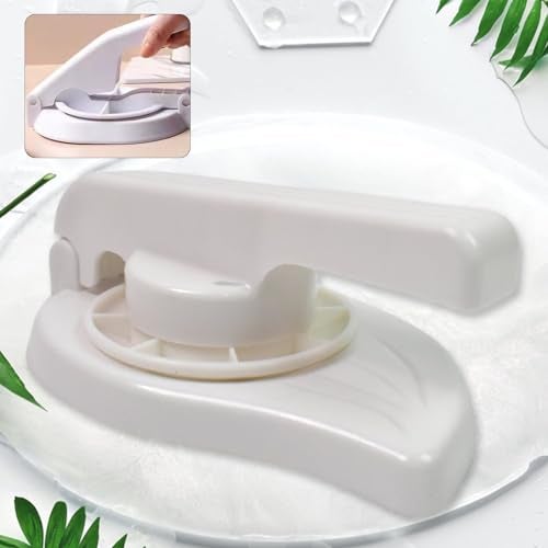 Horizonite Plastic Puri Press Maker | Easy Chapati Roti Press for Perfect Homemade Rotis Puris and Flatbreads | Durable Kitchen Tool | 1-Piece Convenient Dough Press - Image 2