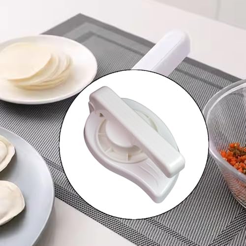 Horizonite Plastic Puri Press Maker | Easy Chapati Roti Press for Perfect Homemade Rotis Puris and Flatbreads | Durable Kitchen Tool | 1-Piece Convenient Dough Press - Image 3