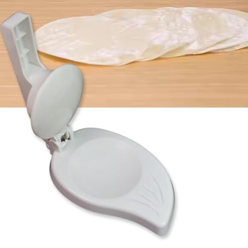 Horizonite Plastic Puri Press Maker | Easy Chapati Roti Press for Perfect Homemade Rotis Puris and Flatbreads | Durable Kitchen Tool | 1-Piece Convenient Dough Press - Image 5