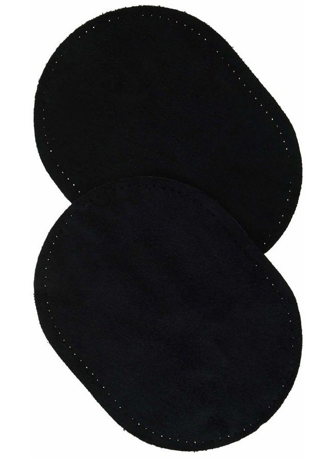 Dritz 55230-1 رقع كوع من الجلد المدبوغ، أسود، 4-3/4 × 6-1/2 بوصة (عدد 2)  - Image 2