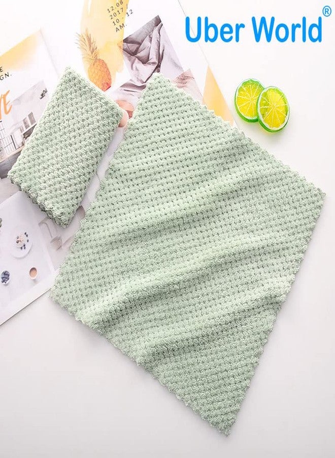 Uber World Baby Washcloths for Newborns, Infants and Toddlers Suitable for Sensitive Skin| Multicolor | Microfiber | Pack of 6 - Image 2