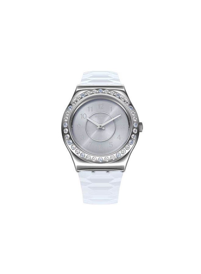 سواتش ساعة يد من المطاط بعقارب YLS226 - Image 1