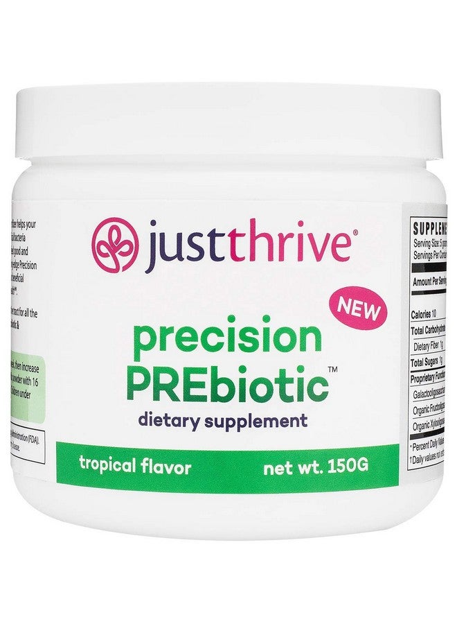 Just Thrive دعم الجهاز الهضمي والقلب والأوعية الدموية والمناعة من بريبيوتيك الدقيق 30 يومًا يدعم تنوع البروبيوتيك لصحة هضمية وأمعاء مثالية نباتي باليو وكيتو - Image 1