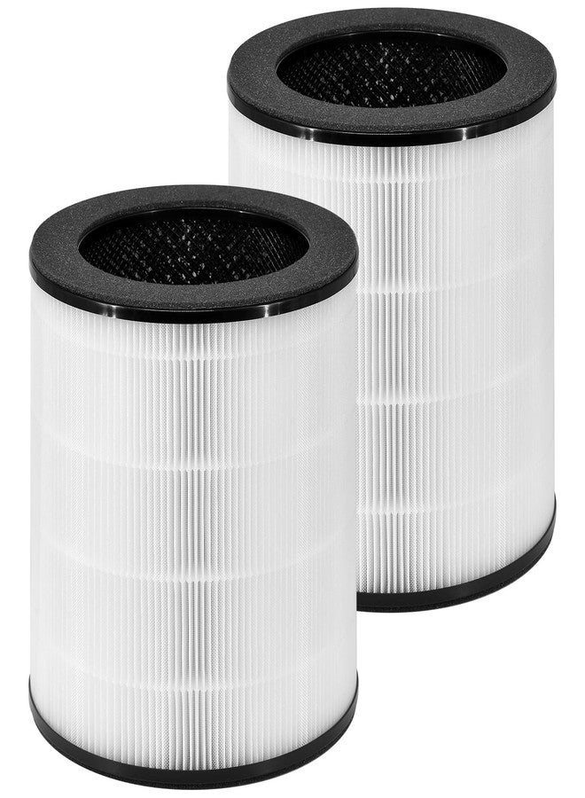 HSIAMEN AP-T200FL Replacement Filter Compatible with HoMedics Air Purifier AP-T200 AP-T2503 AP-T200-WT, Compared to Part # AP-T200FL, 3-in-1 H13 True HEPA Activated Carbon, 2-Pack - Image 1