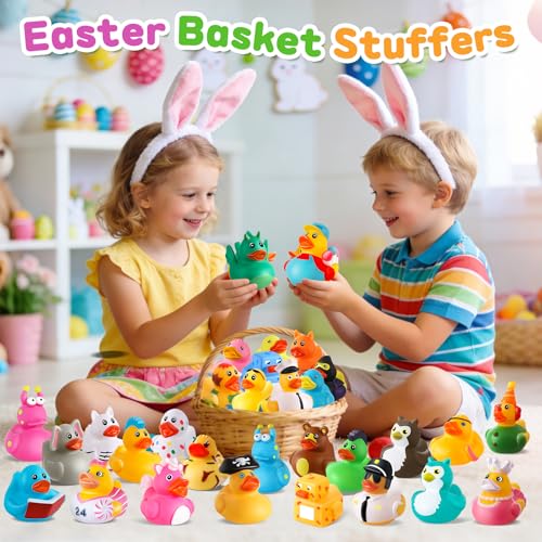 ANGGIKO 180 Pcs Cruise Rubber Ducks Kits Include 60 Cruise Ducks with 60 Cruising Duck Tags 60 Rubber Bands and 1 Ducks Bag Bulk Ducks for Cruise Ships Hiding Carnival Ducking Easter Basket Stuffers - Image 5