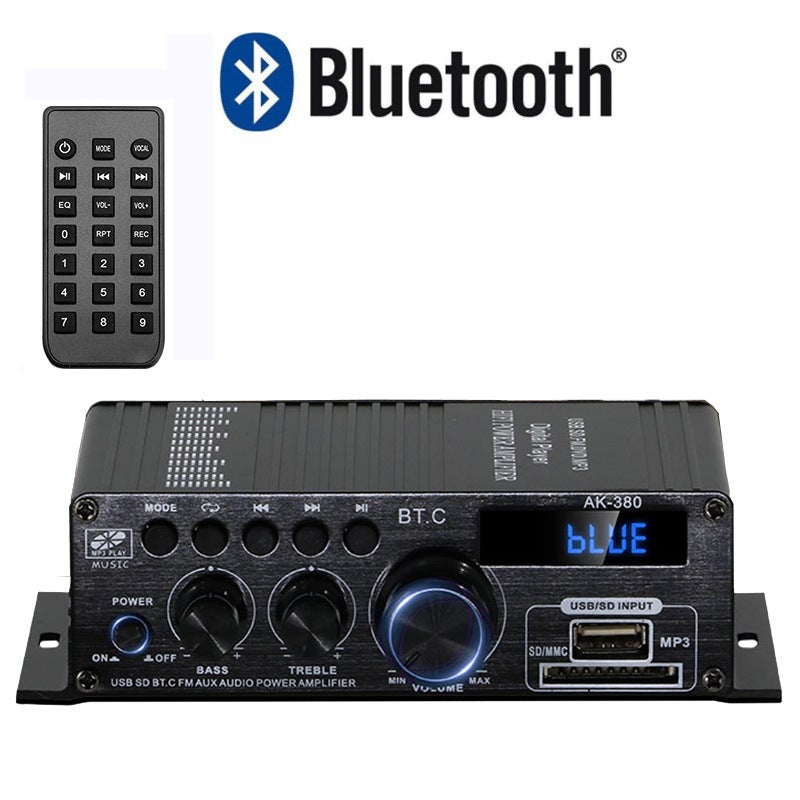 New High-Power Bluetooth Car Home 12V Power Amplifier E-Commerce Products - Image 5