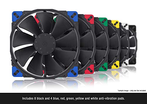 Noctua NF-A20 PWM chromax.Black.swap, Premium Quiet Fan, 4-Pin (200x30mm, Black) - Image 5