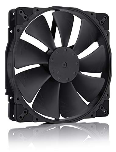 Noctua NF-A20 PWM chromax.Black.swap, Premium Quiet Fan, 4-Pin (200x30mm, Black) - Image 3