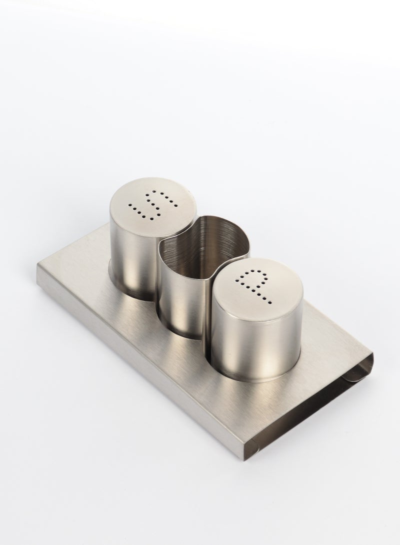 هوم فيو طقم ملاحة أنيق مقاوم للصدأ وعالي الجودة مع حامل – لمسة مثالية لتنظيم وتقديم التوابل باحترافية - Image 3