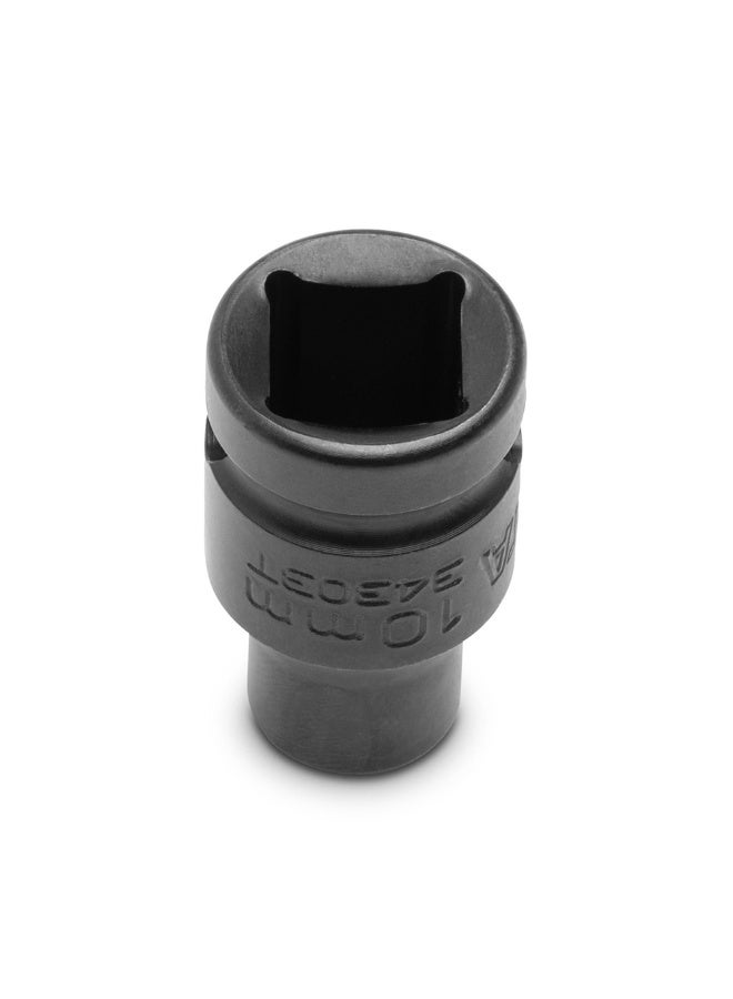 SATA GL34303T 1/2" Drive 6 Point Thin Wall Impact Socket 10mm - Image 3