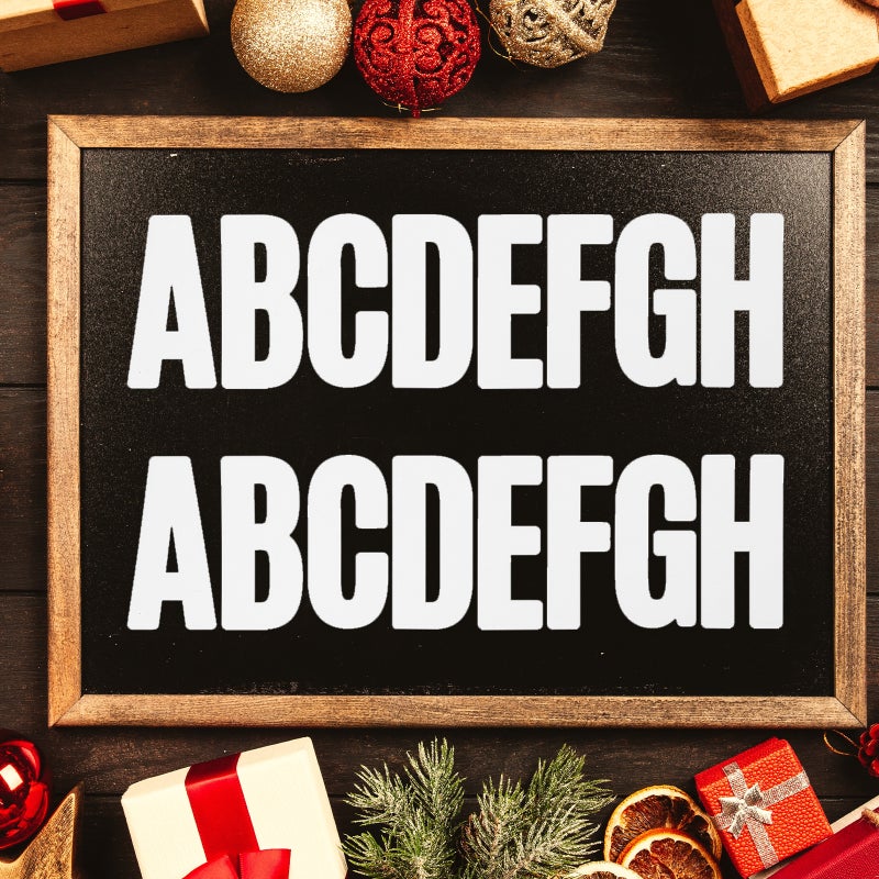 2 Sets Business Letter Stickers Diy Letter Stickers Adhesive Mailbox Bulletin Letter Decal - Image 3