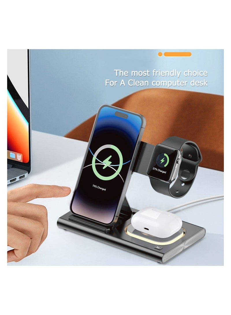Cool Baby 4 in 1 Wireless Charger Support Fast Charging and Multifunction Wireless Charging - Image 4