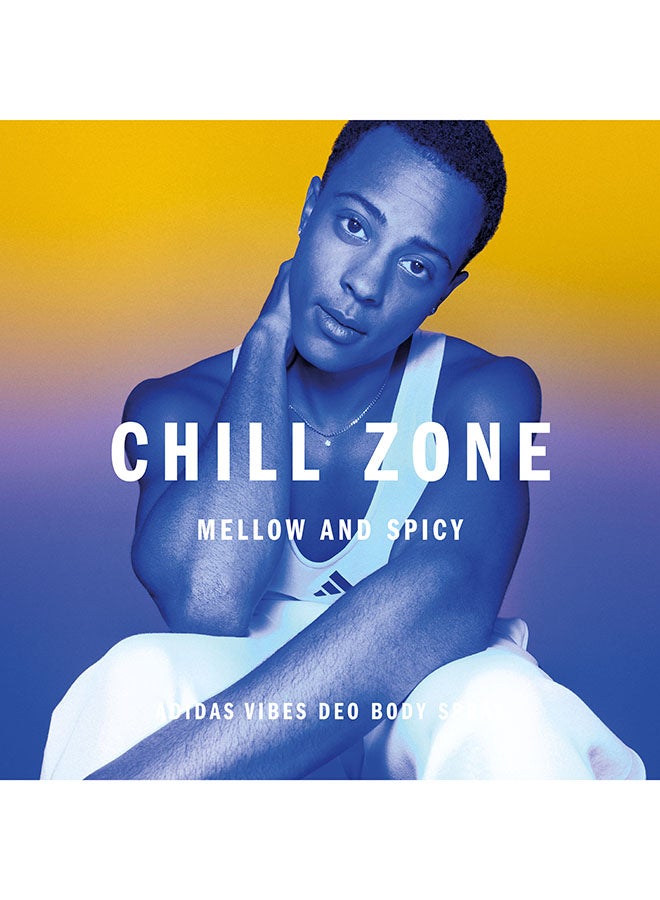 Adidas Vibes Chill Zone All-Over Deo Body Spray 150ml - Image 3