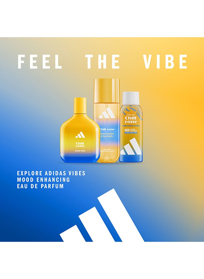 Adidas Vibes Chill Zone All-Over Deo Body Spray 150ml - Image 4