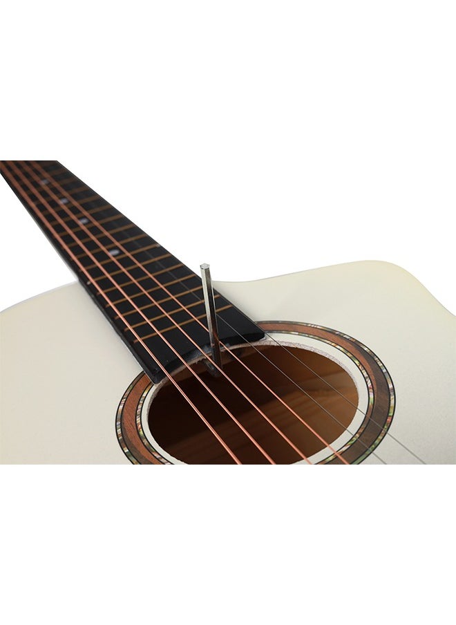 Jidyous 38-Inch Acoustic Folk 6-String Guitar With Bag And 7-Piece Accessories  - Image 5