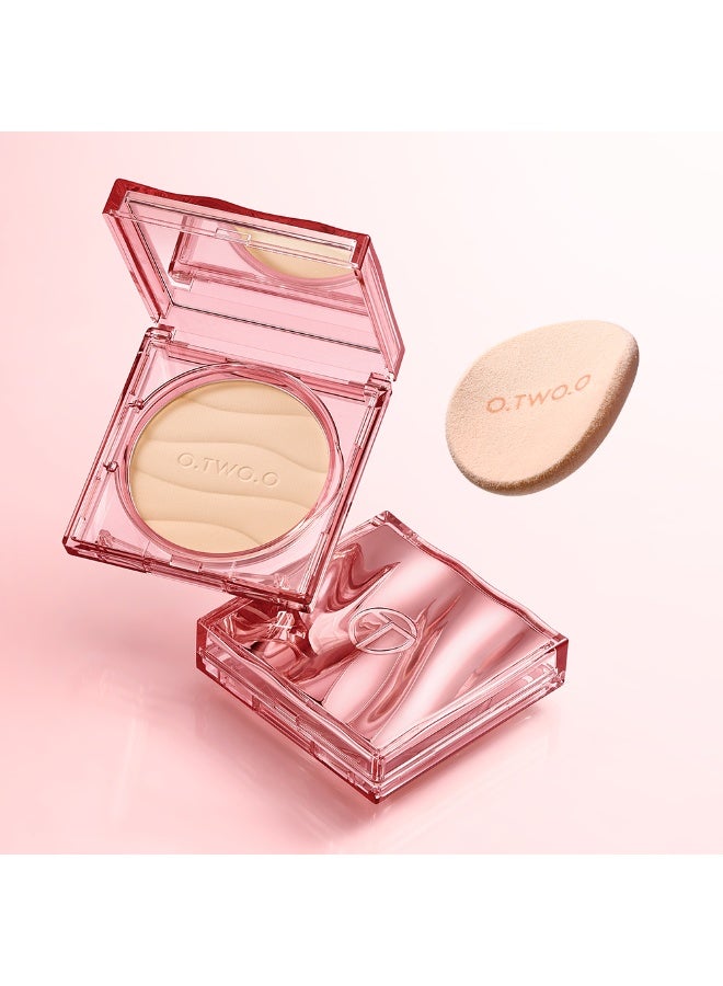 OTWOO FitMe SPF30 Weightless Oil Control Powder – Long-Lasting Matte Finish Compact (#04, WARM SAND) - Image 1