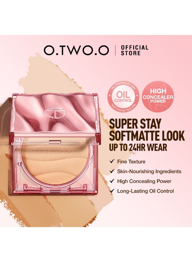 OTWOO FitMe SPF30 Weightless Oil Control Powder – Long-Lasting Matte Finish Compact (#04, WARM SAND) - Image 4