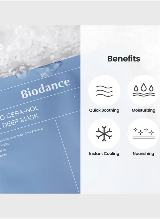 BIODANCE Biodance Hydro Cera-nol Real Deep Mask 1Box (34g*4ea)  - Image 2