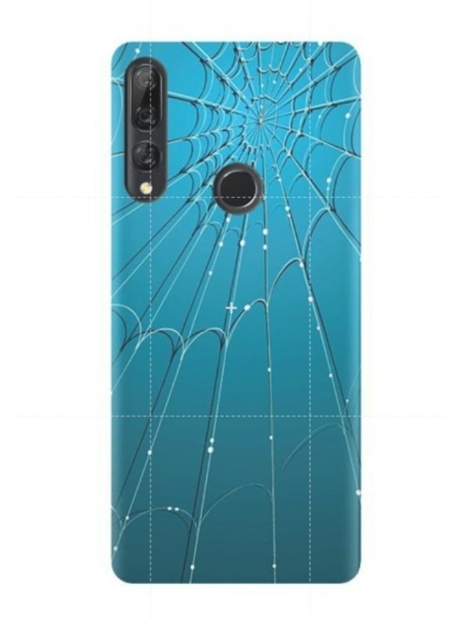 إيه إم سي ديزاين غطاء حماية واقٍ لهاتف هواوي Y9 برايم 2019 أزرق / أبيض